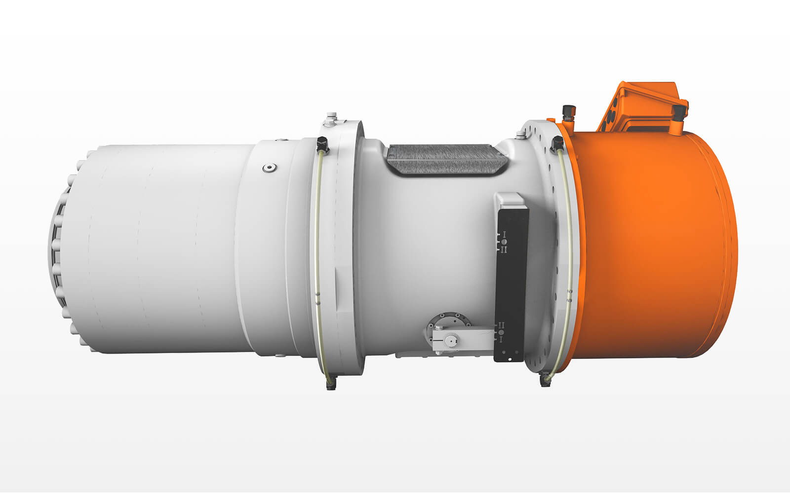 Switch gearbox with ZOLLERN-syncronous motor, for changing geological conditions (hard rock, EPB, slurry) at a power range 200 kW till 400 kW