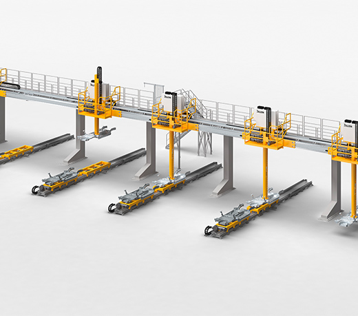 Line gantries, area gantries