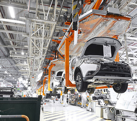 Automation and special systems for vehicle construction